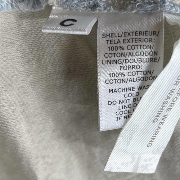 Ann Taylor LOFT Fit Flare Dress Size 4P Blue Eyelet Lace Over Nude Sleeveless - Picture 6 of 6